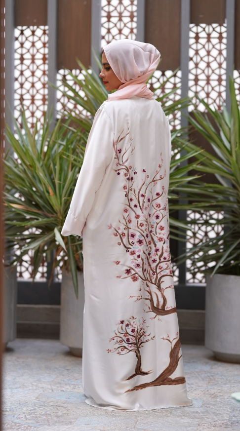Whispers of Spring Abaya (1)